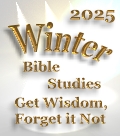 A Voice In The Wilderness - Canada - 2021 Winter Bible Studies